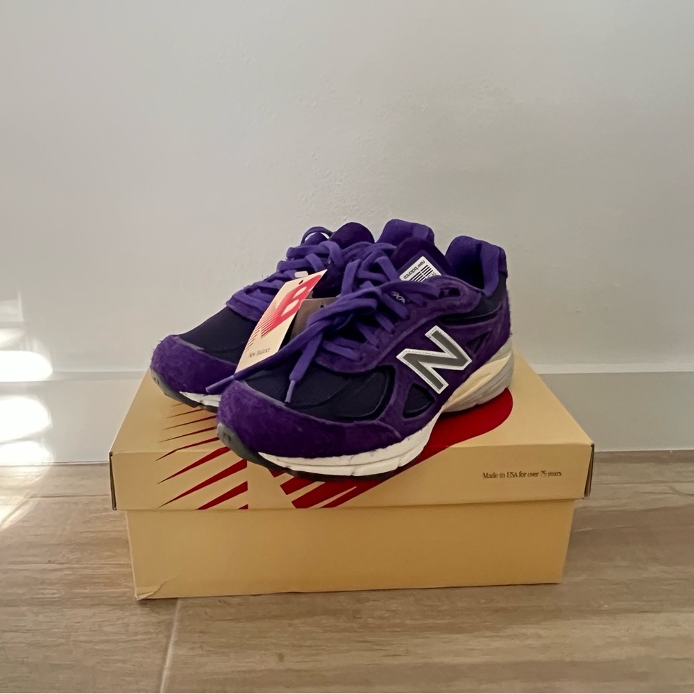 Limited Edition New Balance 990v4 in plum